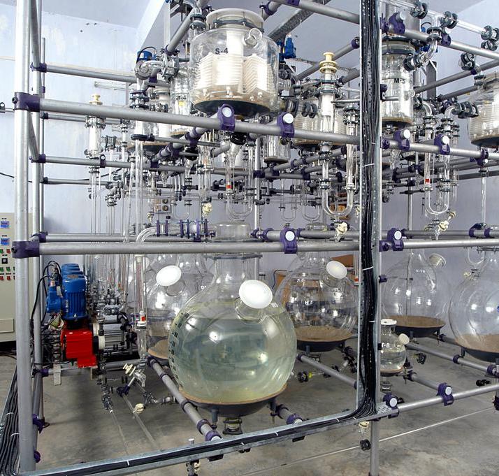 GMP unit bubbling trap